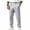 2# Light Gray, variant on Baggy Sweatpants Men No Cuff Wide Leg Drawstring Relaxed Fit Bigand Tall Straight Open Hem Trackpants