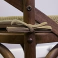 thumbnail image 5 of Memory Foam Honeycomb Non-Slip Back Chair Cushion Pad with Ties 2, 4, 6 or 12 Pack, 5 of 5