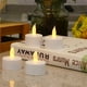 thumbnail image 4 of Fiudx Velas de Té Recargables, Velas Led Sin Llama con Control Remoto, Velas Parpadeantes con Temporizador, Decoración para El Hogar o Fiestas, Luz Ámbar, Juego de 6 Piezas, Incluye Base de Carga., 4 of 6