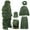 XL/2XL (5'8" - 6'4" Adult), variant on FICISOG 3D Ghillie Suit 5-in-1 Camouflage Apparel Including Jacket, Pants, Hood, Carry Bag for Unisex Adults/Youth (S/M/L/XL/XXL)