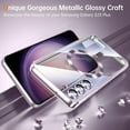 thumbnail image 5 of for Samsung Galaxy S23 Plus Case, [Full Camera Cover Protection] [Compatible with MagSafe] Magnetic Metallic Glossy Slim Clear Luxury Soft Shockproof Case for Galaxy S23 Plus 6.6inch -Lavender Purple, 5 of 18