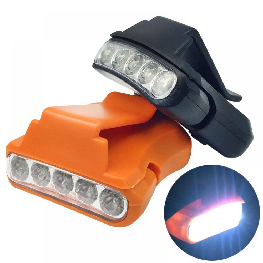 EG_ Bright 11LED Clip On  Light Hard Hat Torch Fishing Sports Camping Cycle S 