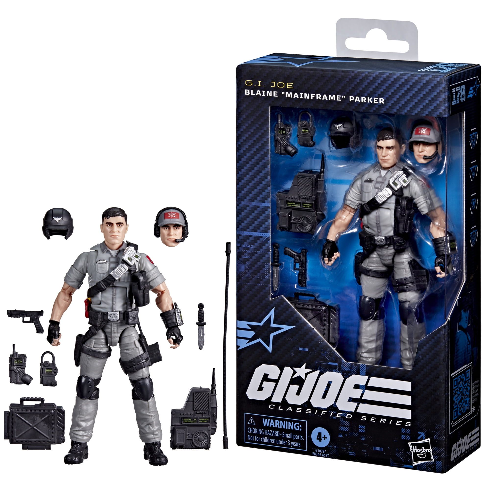 G.I. Joe Classified Series #178, Blaine “Mainframe” Parker, 6