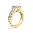 thumbnail image 2 of IGI Certified 3.00 Ct Genuine Princess Cut Lab Grown Diamond (E/VVS2) Solitiare Ring For Bridal Solid 18K Yellow Gold Size 6 by Diamond-Capitals, 2 of 9