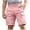 i09 Pink, variant on Boys Cargo Shorts with Pockets- Summer Elastic Waist Casual Baggy Kids Drawstring Shorts Relaxed Fit Comfortable