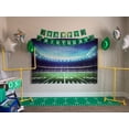 thumbnail image 4 of 2 Packs Football Field Photography Backdrop Football Field AuditoriumLight Themed Party Backdrop 5x3ft, 4 of 7