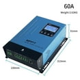 thumbnail image 2 of 60A MPPT Solar Charge Controller 12V24V48V Auto Battery Regulator Solar Panel Max 150V Input For Lithium Sealed Gel And Flooded ,Widely Used, 2 of 5
