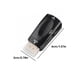 thumbnail image 4 of Adaptador HDMI compatible a VGA con salida de audio Proyector de computadora Convertidor de señal de video 1080P Conector de DVD Accesorios Caja negra macho-hembra para el hogar kenally EL005768-05, 4 of 7