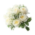 thumbnail image 2 of Ramo de novia romántico, ramo de novia, rosas artificiales para ceremonia. Champán, 2 of 9