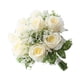 thumbnail image 2 of Ramo de novia Bouquet Bouquet para la novia Romántica elegantes flores de rosas artificiales para la fiesta Día de San Valentín Decoración del hogar Champán, 2 of 8