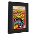 thumbnail image 2 of Black Comic Book Frame with Black Mat - 1 Opening to Display 1 CGC, CBCS or PGX Graded Comic Book -, 2 of 7