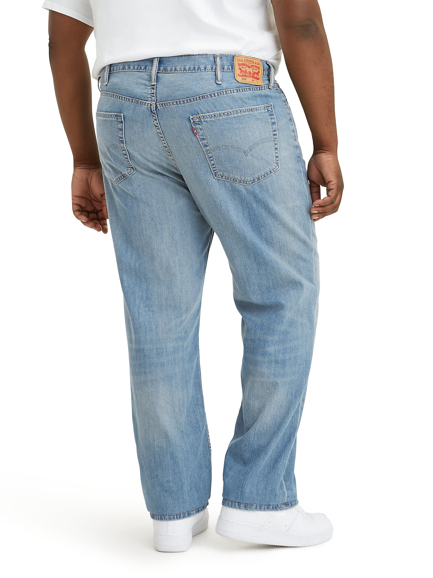 Levi's Men's Big & Tall 559 Relaxed Straight Jeans - image 4 of 5