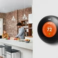 thumbnail image 5 of Google Nest Learning Thermostat- 3rd Generation- Mirror Black, 5 of 7