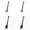 Blue&Black, variant on Multipurpose Cleaning Brush Long Handle Hand Shaped Stiff Bristle Heavy Duty Scrub Brush for Car Tire Kitchen Bathroom Tile Stain Removal