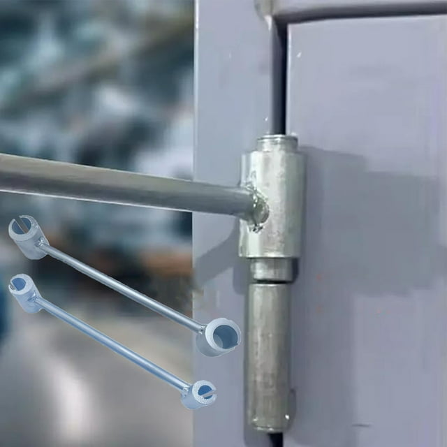Cagogo 2 Pcs Outil de Réglage de Charnière de Porte 14-25, Clé de Réparation de Charnière à Double Tête pour Portes Affaissées et Collantes, Outil à Main pour Alignement Précis, Outil de Fixation de Charnière de Porte Kit de Réparation de Matériel de Mobilier