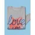 thumbnail image 3 of Realistic Heart Love You Sweatshirt Women -Image by Shutterstock, Female Small, 3 of 4