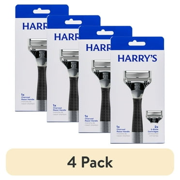 Harry's Razors for Men, Truman Razor Handle, 3 German Blade Refills ...