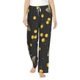 thumbnail image 2 of Goofa Bumblebee Printed Soft Pajama Pants for Women, Wide Leg Comfy Casual Lounge Yoga Pants-Medium, 2 of 9