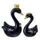 thumbnail image 2 of Estatua de Cisne de Resina 3D Colco Pintada Negro, 2 of 8