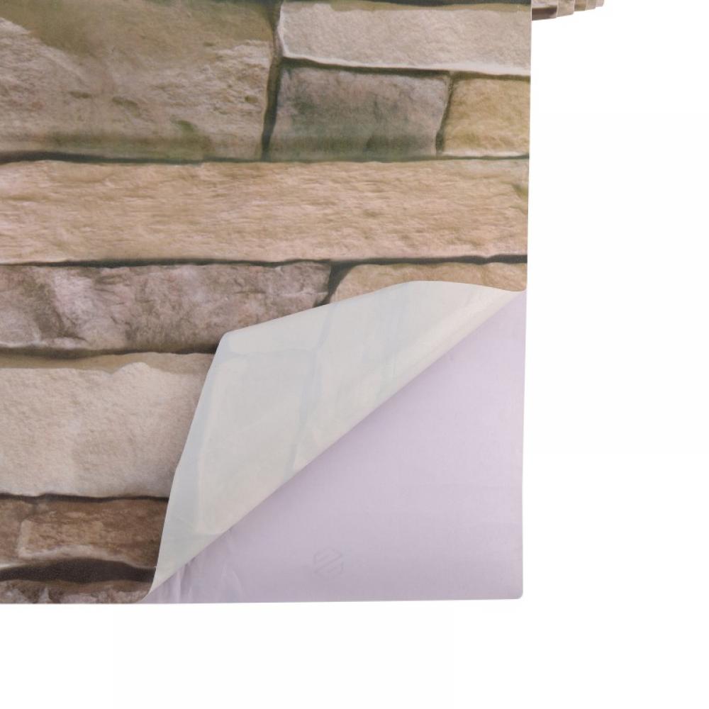 Stone Peel and Stick Wallpaper - Self Adhesive Wallpaper - Easily Removable Wallpaper - 3D Wallpaper Stone Look – Use as Wall Paper, Peel and Stick Backsplash (4, 17.71" Wide x 39。3" Long) - image 4 of 6