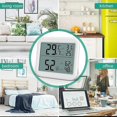 thumbnail image 2 of Digital Thermo Hygrometer, Large Indoor Lcd Thermometer, Temperature Humidity Meter With Min/max, 2 of 5