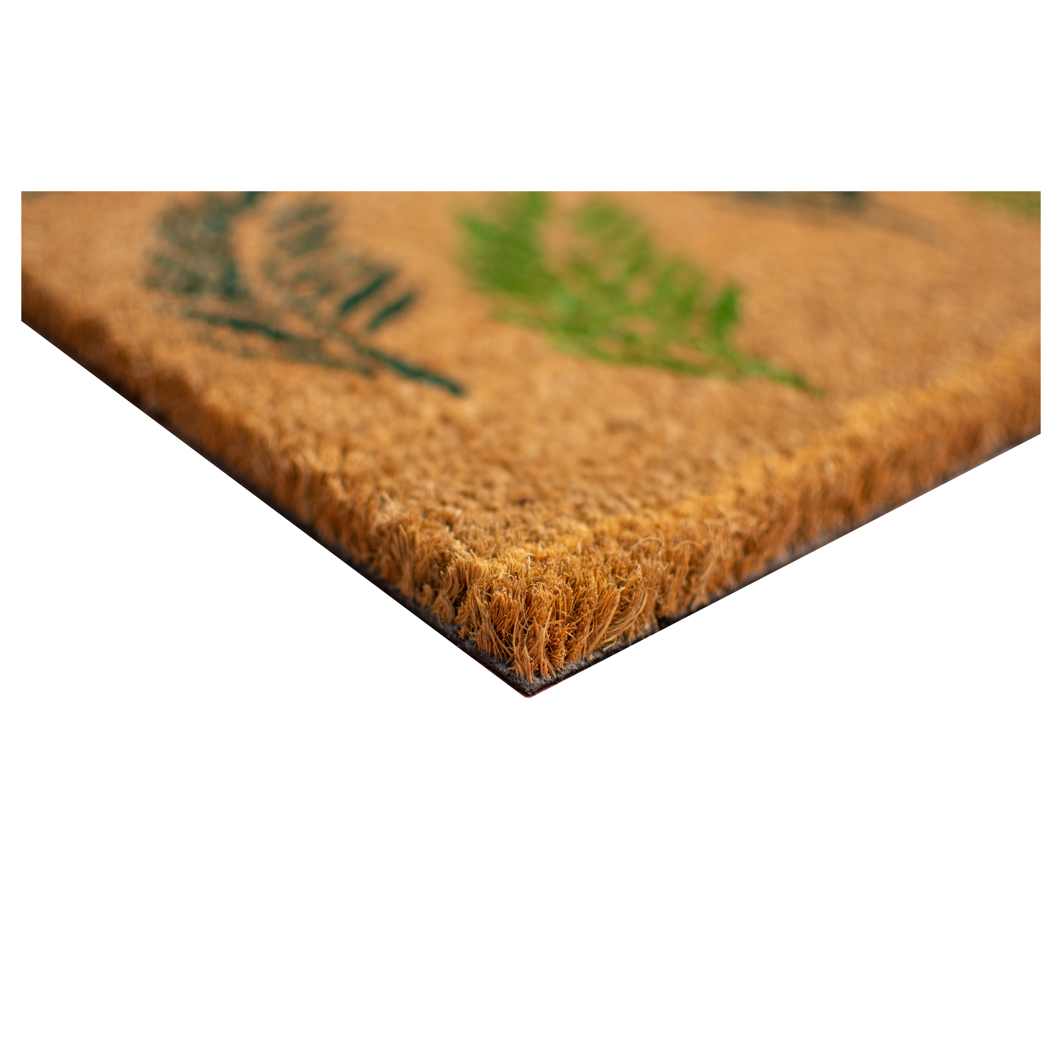 Calloway Mills Traditional Brown Coir Indoor Doormat, 1' x 2'