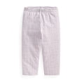 thumbnail image 2 of Antinious Toddler Girls Solid Elastic Waist Stretch Capris Soft Casual Pants, 2 of 5