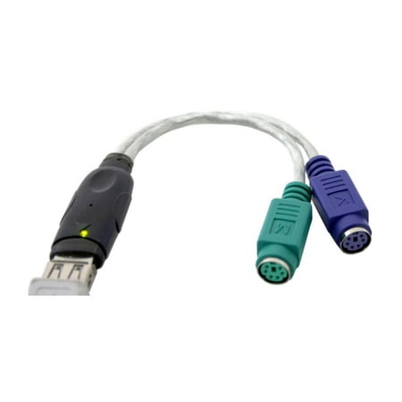 UPC: 0837281000012 | BYTECC BT-2000 USB (Male) to PS2 (Female) Adapter