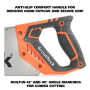 GreatNeck Aggressive Tooth Handsaw with Composite Handle, 11 TPI, 20 inch