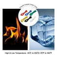 thumbnail image 4 of 26 Calibre Silicona Cable 26AWG Eléctrico Cable Trenzado Cable Flexible Estañado Cobre Cable Alta Temperatura Conexión Cable 6 Color 3,0 m/10 Pies 6uds, 4 of 7
