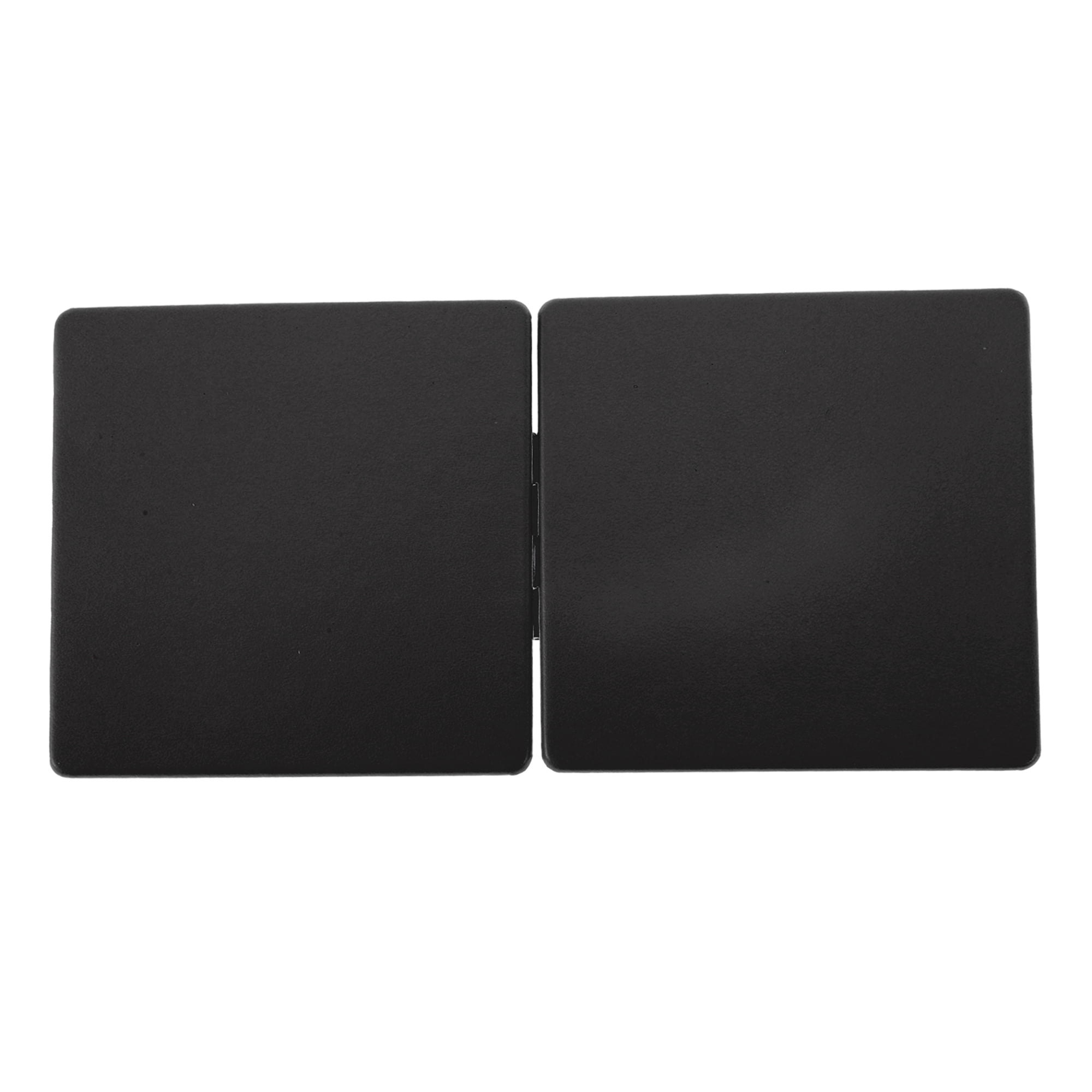Unique Bargains Square Solid Color Makeup Mirror 1 Pc Black