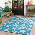 thumbnail image 3 of Mark&Day Outdoor Area Rugs, 2x8 Halluin Coastal Indoor/Outdoor Bright Blue Runner Area Rug (2'6" x 8'), 3 of 7
