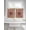 Red, variant on Western Texas Star Vintage 2 Panel Kitchen Curtains for Small Windows, Rustic Wreath Wood Red Plaid Bathroom Tier Curtain, Short Window Treatment for Bedroom/Living Room 55"x36"