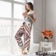 thumbnail image 5 of Balery Fashion Tatreez2 Pantalones de pijama para mujer, pijamas ultraligeros, pantalones de estar por casa-3X-Large, 5 of 6