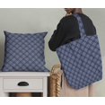 thumbnail image 5 of Soimoi Georgette Viscose Fabric Diagonal Check Print Fabric by The Yard 42 Inch Wide, 5 of 5