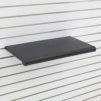 Bullnose Shelf in Black 13 x 24 Inches - Case of 4