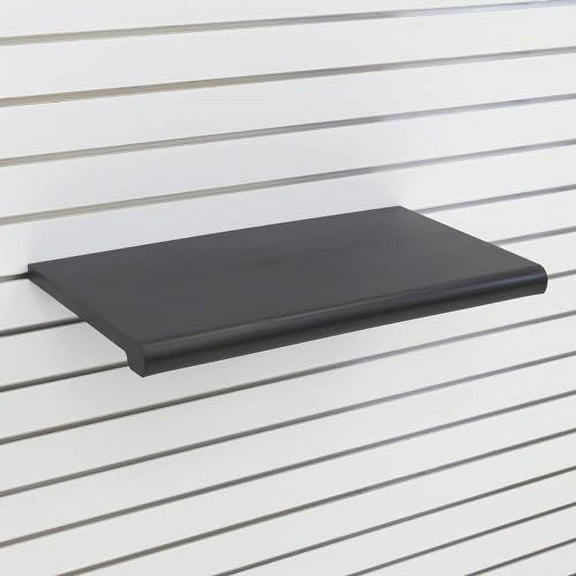 Bullnose Shelf in Black 13 x 24 Inches - Case of 4