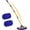 Blue, variant on anngrowy 56.7" Car Wash Brush Mop Kit Mitt Sponge with Long Handle Car Cleaning Supplies Kit Tools Car Washing Duster Exterior Scratch Free, Chenille Replacement Head Extension Pole