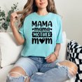 thumbnail image 2 of Mama Mother Mom Heart Design, Chalky Mint Comfort Colors T-Shirt, 3XL, 2 of 3