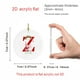 thumbnail image 2 of Descuento Relámpago Solo para Ti, Adorno colgante redondo de acrílico con 26 letras de Papá Noel para coche, accesorio para colgar en las fiestas Akmoler, 2 of 9