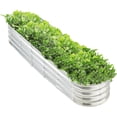 thumbnail image 1 of 69" x 16" Metal Oval Raised Garden Bed Planter Variable Shape (Oval/Rectangle), 1 of 1
