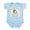 Sky Blue, variant on CafePress - Big Sister To Be Monkey Face Infant Bodysuit - Baby Light Bodysuit, Size Newborn - 24 Months
