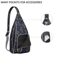 thumbnail image 4 of Minimalist Palm Tree Sling Backpack - Clean Line Tropical Design Crossbody Bag, Fashionable for Daily Commute, 4 of 4