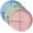 Pink,blue, green, variant on Miaocao 3 Pack Divided Plates for Adults, Portion Control Plates Compartment Dinner Plate, Lightweight Reusable Dinnerware Plates Dishwasher & Microwave Safe