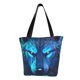 thumbnail image 1 of Fotbe Futuristic Blue Light Wolf Bolsa de Playa con Estampado, Bolsa de Hombro, Bolsa de Mano Espaciosa, Bolsa de Viaje Ligera, Bolsa de Compras Versátil, 1 of 6