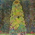 thumbnail image 2 of Klimt, Gustav 15x15 White Modern Wood Framed Museum Art Print Titled - Sunflower, 2 of 4
