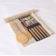 thumbnail image 1 of Juego de molinillo de cocina de herramientas de sushi, molde de arroz de algas, cortina de bambú de cuchara de arroz, palillos de bambú, cuchara de arroz (1 juego (9 piezas)), 1 of 2