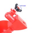 thumbnail image 4 of 4Pcs Automatic Waterer Poultry Drinking Bowl Chicken Feeder Cup For Chicken, 4 of 12