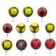 thumbnail image 5 of Advancent Balones de fútbol divertidos y competitivos para deportistas de todos los niveles Entrenamiento de fútbol Trabajo en equipo Robustez Deportes y aire libre Amarillo avanzado Numero 5, 5 of 6