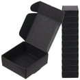 thumbnail image 5 of 2 Pieces Boxes Mailing Carton Paper Packing Box 7.50X7.00X3.00CM Black, 5 of 8